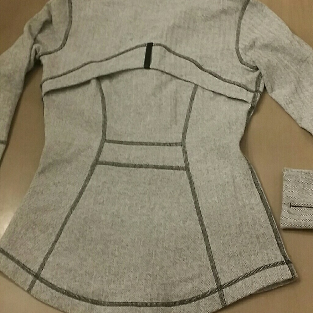 Lululemon Define Jacket In Ghost Herringbone *Rare - image 7